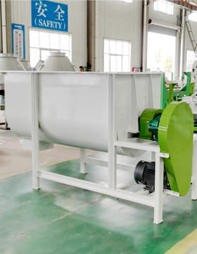 Single Roller Double Rotary Belt Mixer